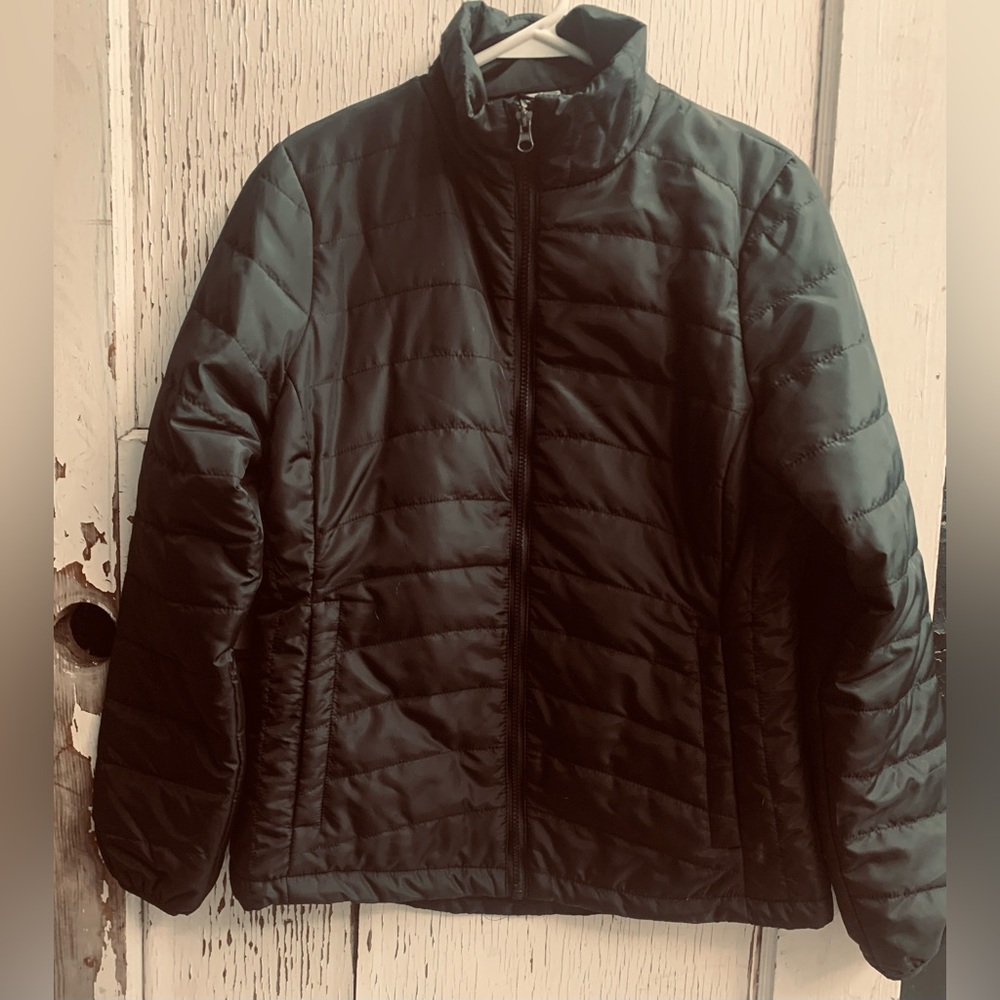 CHAMPION BLACK WOMENS JACKET-Size small.‎